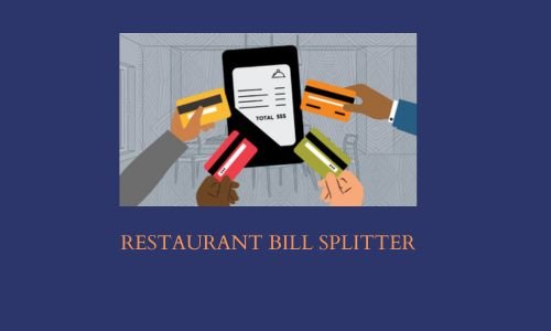 Restaurant Bill Splitter