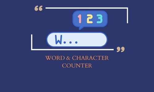Word Character Counter